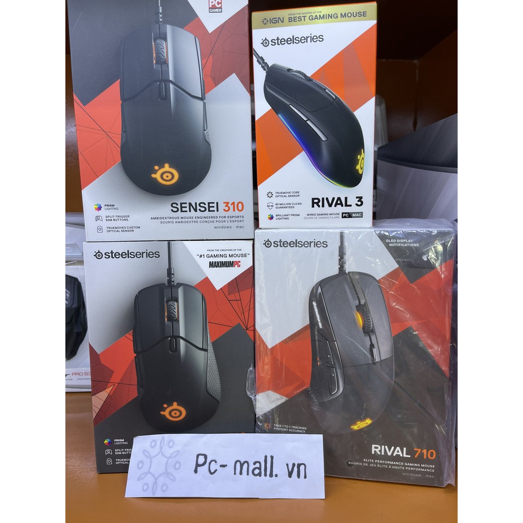 [ GIÁ SỐC ] - [ HOT ] - [ RẺ VÔ ĐỊCH ] Chuột SteelSeries Rival 3 - Chính Hãng Việt Nam - Mới 100%