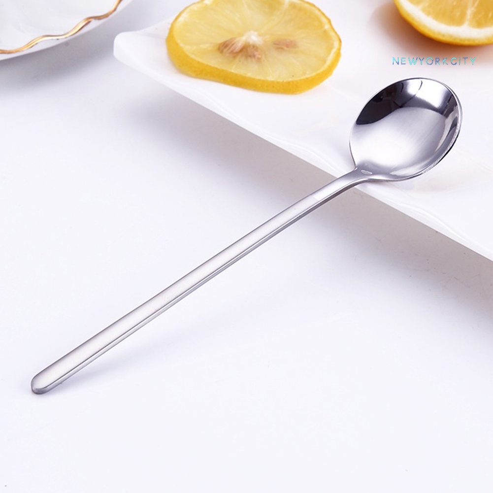 Muỗng Khuấy Trà/Cà Phê/Tráng Miệng Bằng Thép Không Gỉ Chống Gỉ NYC