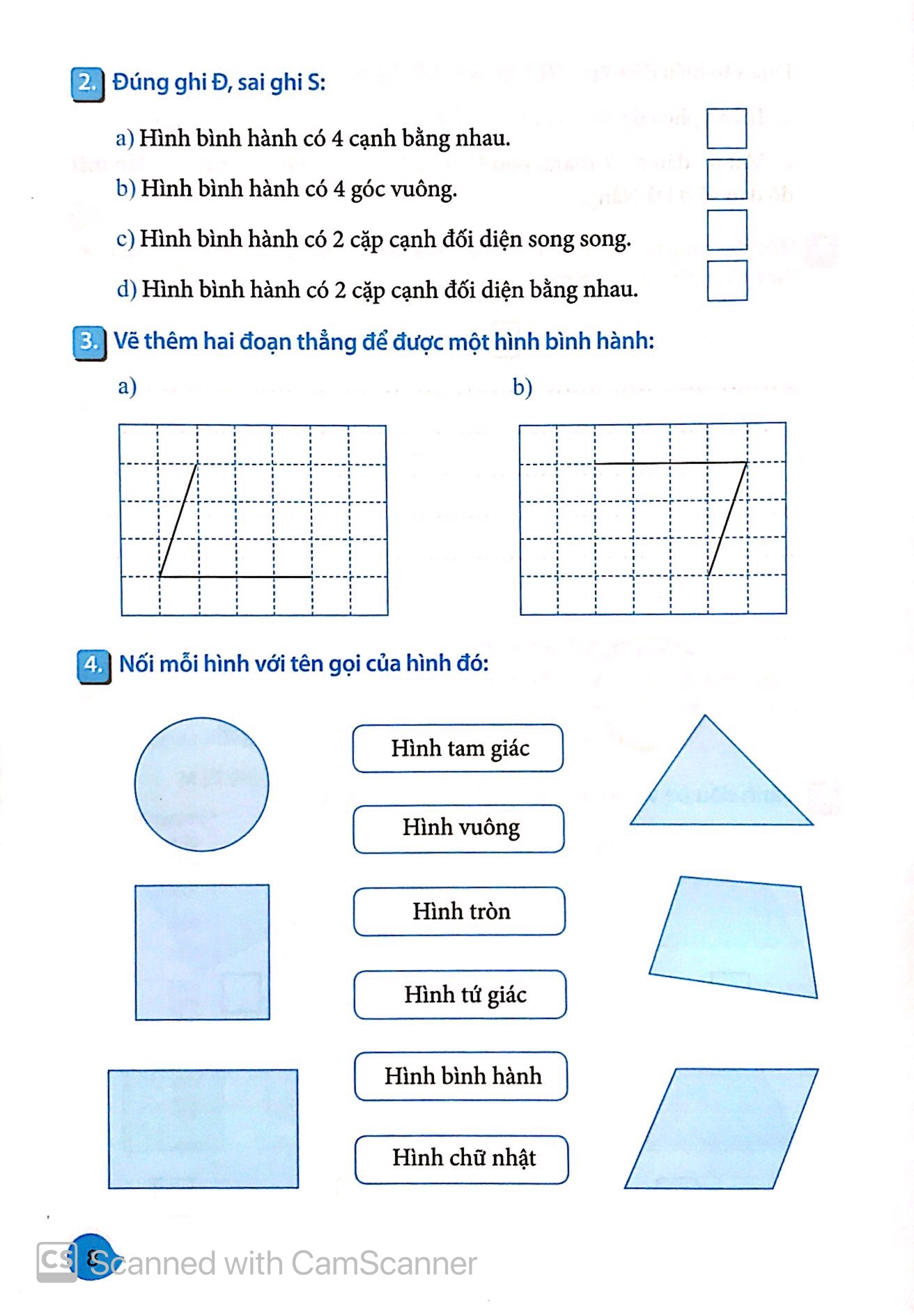 Sách Vở Bài Tập Thực Hành Toán Lớp 4 - Tập 2