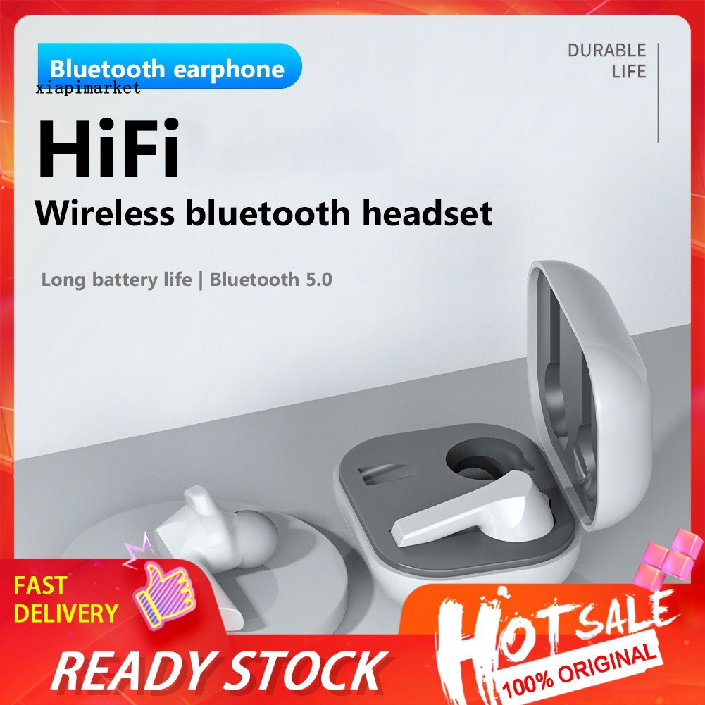 Tai Nghe Nhét Tai Bluetooth 5.0 Không Dây Âm Thanh Hifi Cho Ios Android