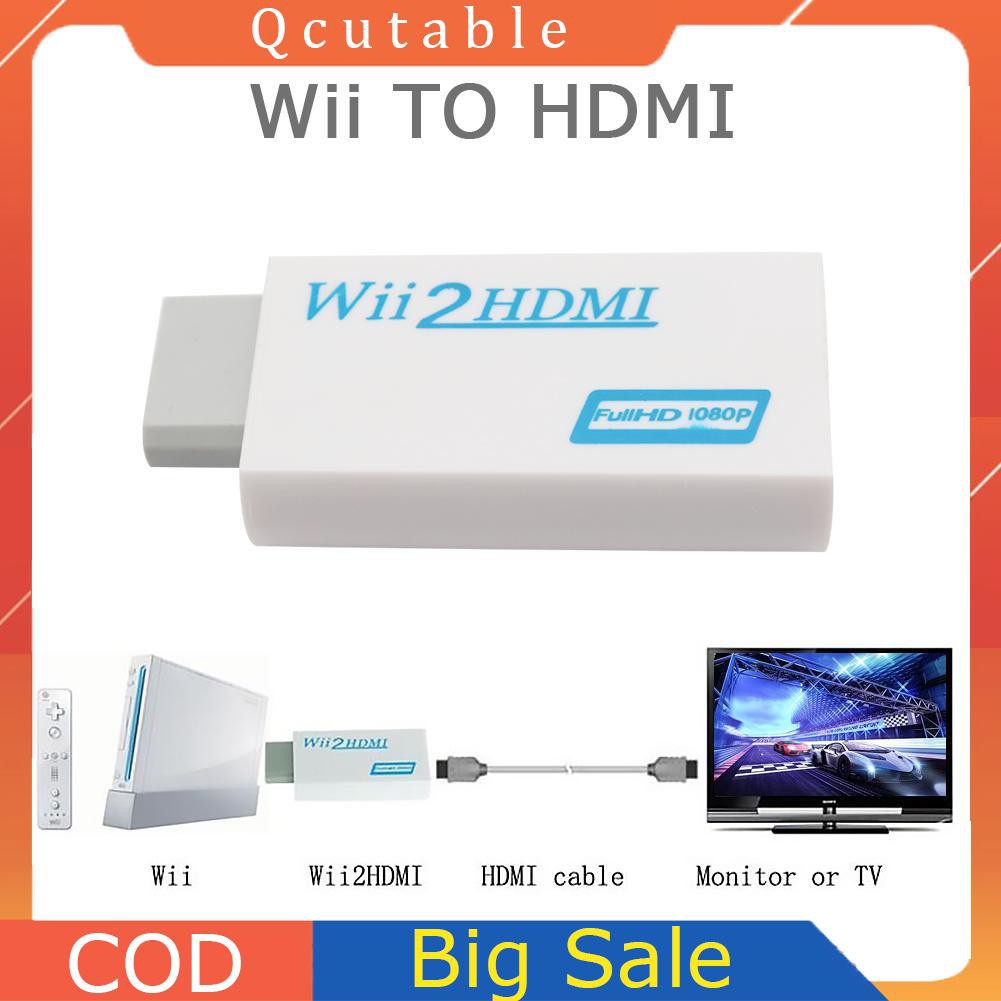 Bộ Chuyển Đổi Full Hd 1080p Wii Sang 4k Hdmi Wii2Hdmi Cho Pc Hdtv