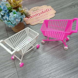 ĐỒ CHƠI cho búp bê barbie xe đẩy siêu thị size to