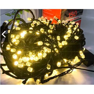 Dây đèn led trang trí ngoài trời ngoài trời 40M bóng lục giác kim cương