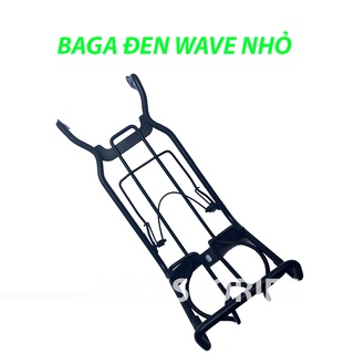 Baga wave nhỏ wave alpha 2001 màu đen sơn tĩnh điện cao cấp inox dày 10li pkph