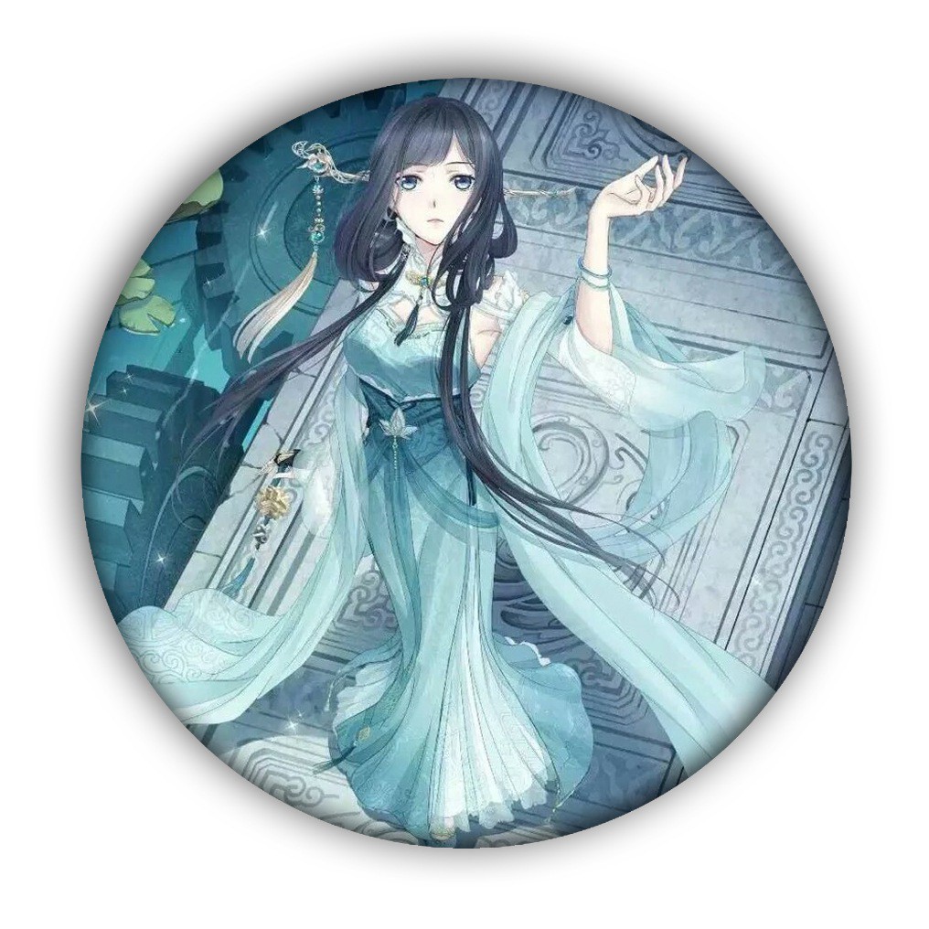 Huy hiệu cài áo IN HÌNH Miracle Nikki Ngôi sao thời trang game chibi dễ thương tiện lợi