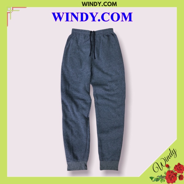 Quần Jogger Nỉ Nam Nữ Bo Chun Dày Dặn Mặc Ấm Mùa Đông WD958