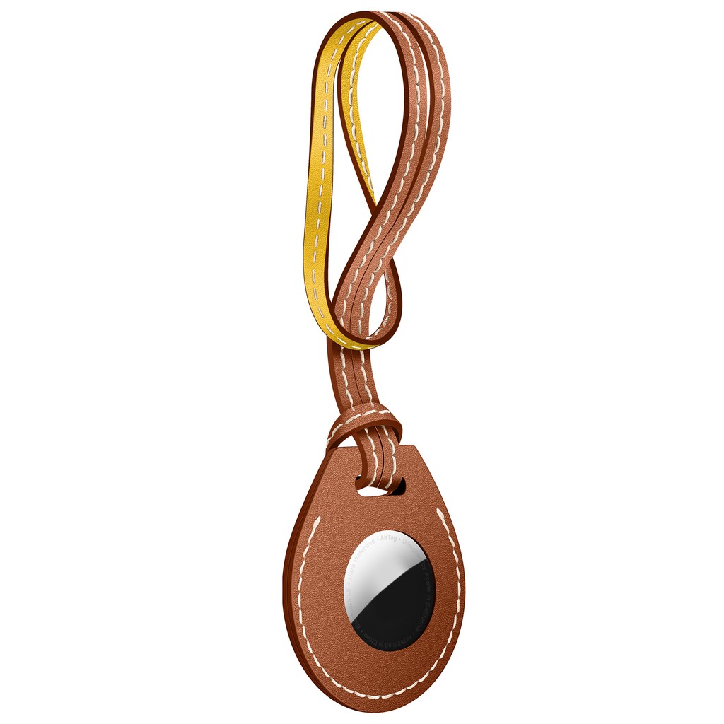 Bao Case Da Thật Bag Charm cho Apple AirTag.