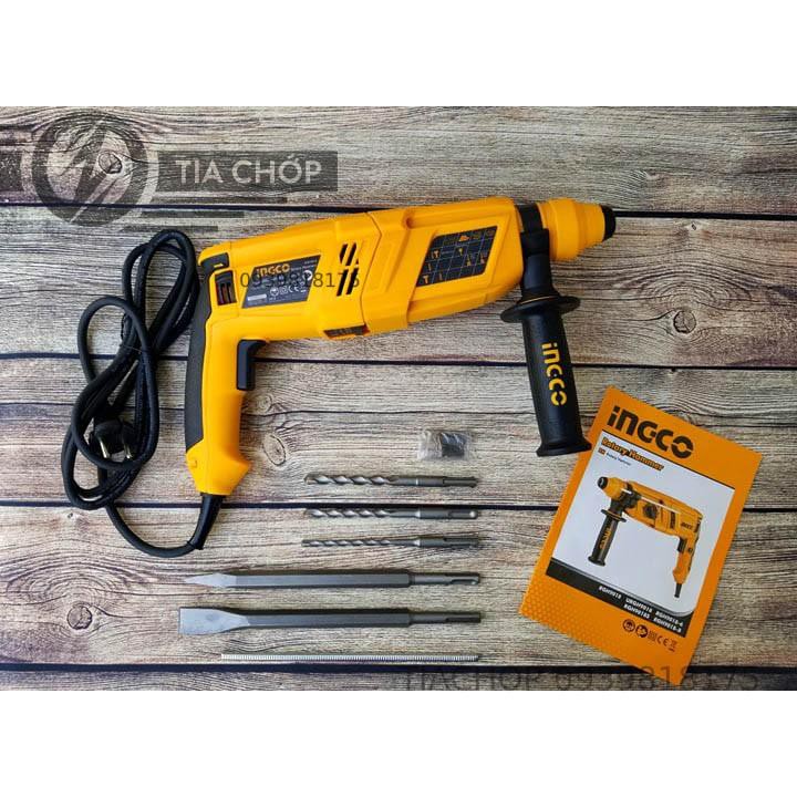 Máy khoan đục 3 chức năng 800W INGCO RGH9018 (3 chức năng)