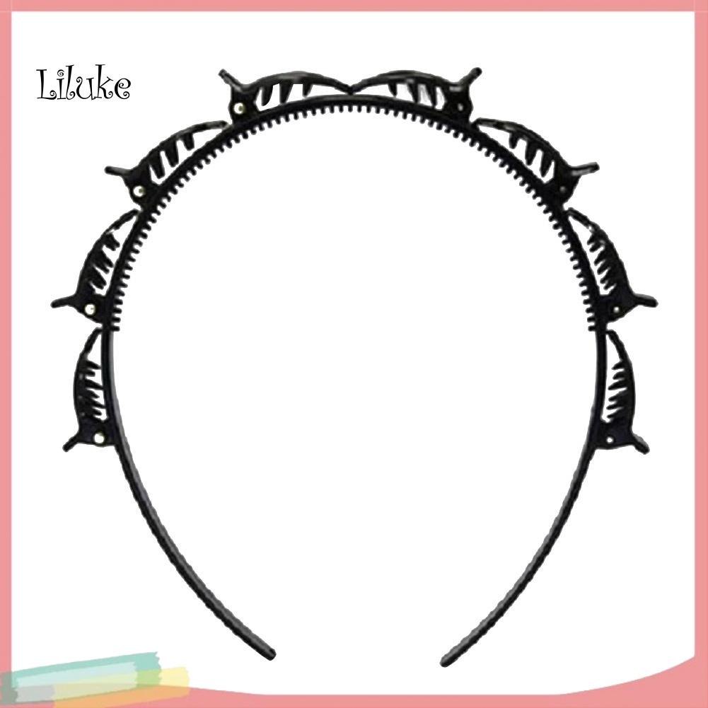 Dây Buộc Tóc 2 Lớp Màu Trơn Thời Trang Cho Nữ