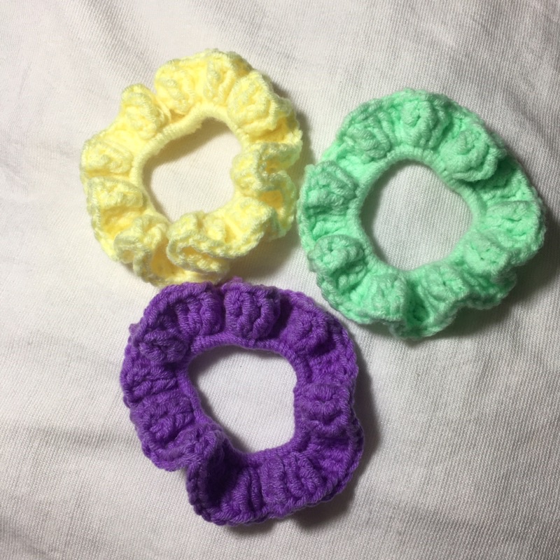 Scrunchies crochet - scrunchies móc len ✨
