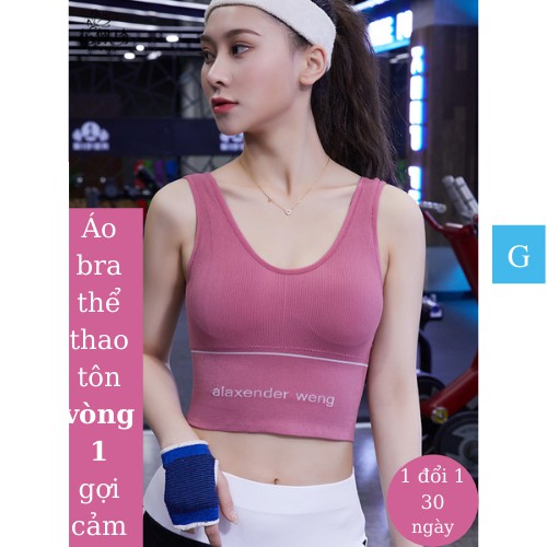 Áo bra nữ thể thao tập gym yoga dáng crop top 2 dây body rộng Đen Trắng Freesize Cao Cấp GYGA