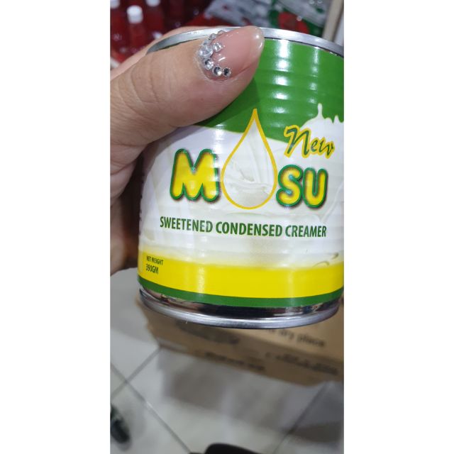 Combo 4 lon sữa đặc Mosu Malaysia( 390gr)