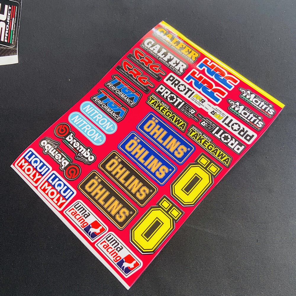 [TEM CARBON] BỘ TEM LOGO HUY HIỆU CHẤT LIỆU CARBON NHIỀU STICKER KHÁC NHAU TRANG TRÍ XE MÁY, NÓN BẢO HIỂM, ỐP LƯNG Đt