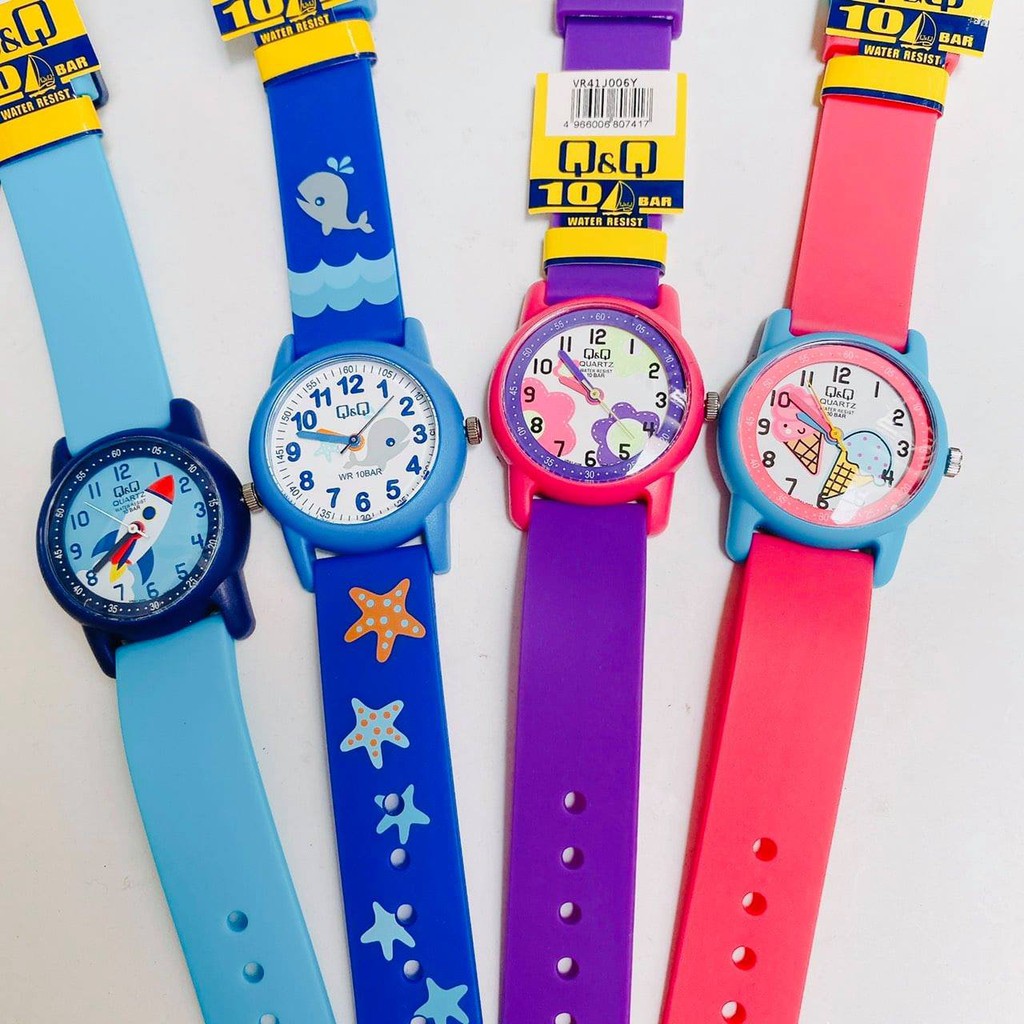Đồng hồ thời trang trẻ em Casio QQ bé trai/ bé gái nhiều màu sắc