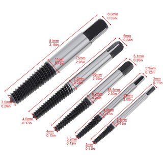 Bộ 5 Mũi Khoan Tháo Ốc Vít