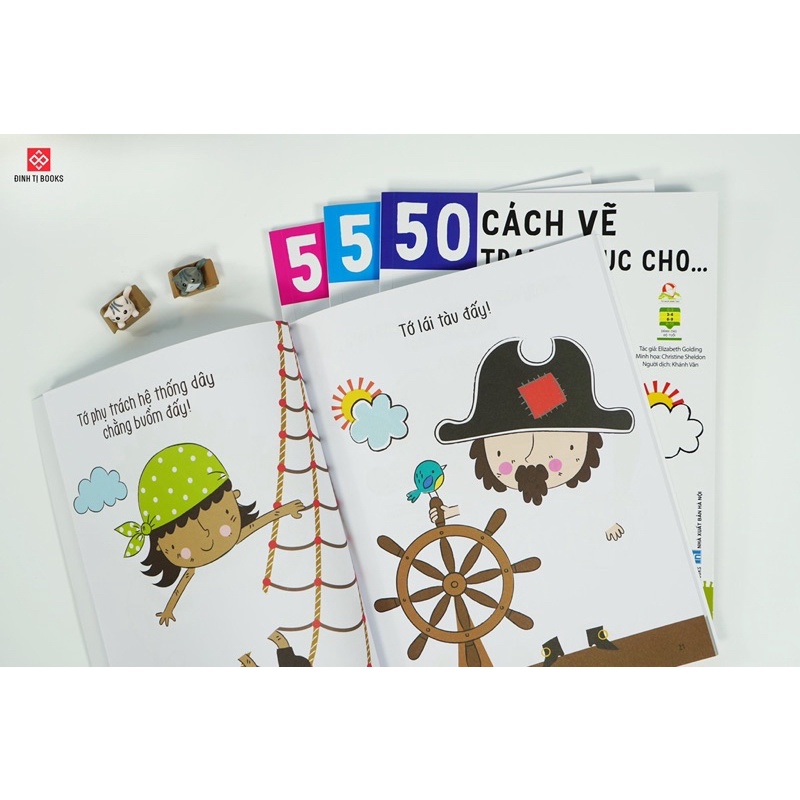 Sách-50 cách vẽ trang phục cho... (cuốn lẻ)