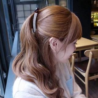 Kẹp tóc đính đá giả thời trang sang trọng cho nữ