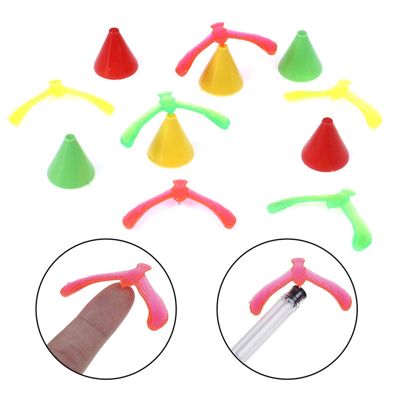 Bộ 5 Đồ Chơi Cân Bằng Trọng Lực Hình Chú Chim + Kim Tự Tháp Cho Bé