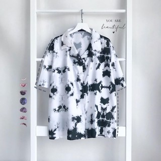 UNISEX - SƠ MI NAM NỮ - SƠ MI HỌA TIẾT - SƠ MI TAY LỞ - SƠ MI ULZZANG - SƠ MI UNISEX - SƠ MI LOANG MÀU