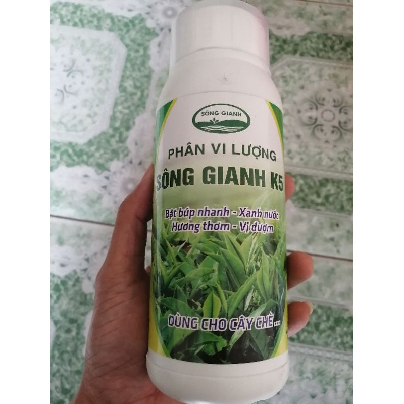 Phân bón cho cây chè - phát triển nhanh, bật búp mạnh, xanh nước đượm hương chai 500ml