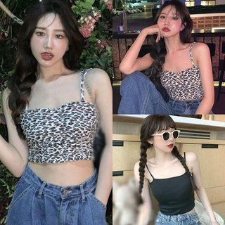 Áo tank top hoạ tiết da báo thiết kế quyến rũ