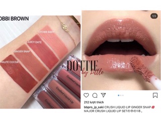 [BILL US] Son BOBBI BROWN CRUSHED LIQUID LIP tách set