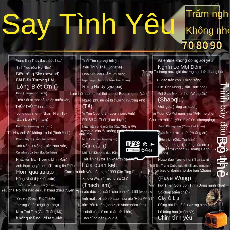 32G ô tô xe tải bài hát cổ điển bài hát cũ 64G thẻ nhớ TF video 16G điện thoại quả quýt Thẻ nhớ SD 4g | BigBuy360 - bigbuy360.vn