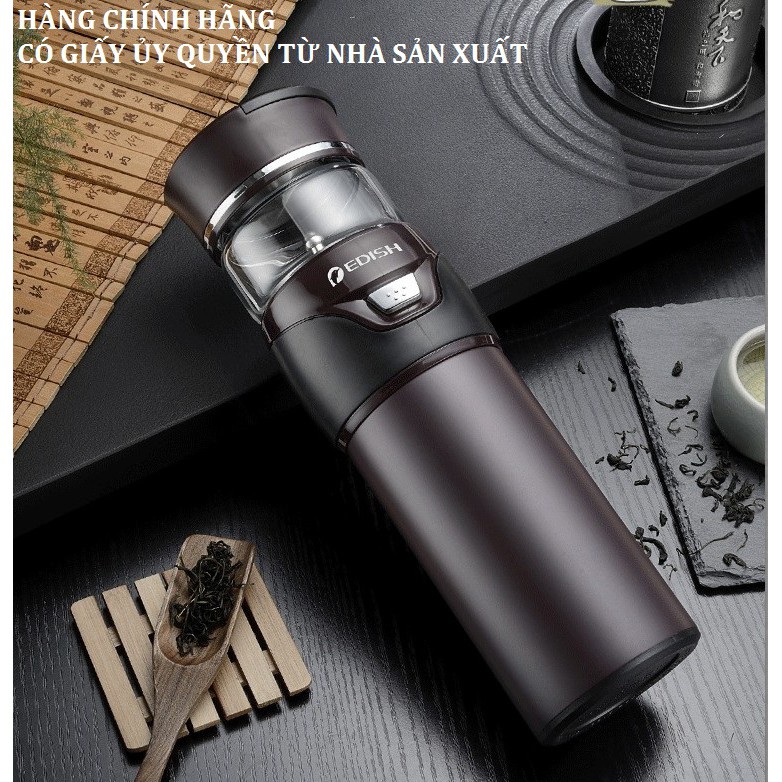 ✔️ Bình Pha Trà Giữ Nhiệt, Bình pha trà Edish Tiện Lợi (450ml) Thiết Kế Gọn Nhẹ Sang Trọng - BẢO HÀNH  Uy Tín 1 Đổi 1 | BigBuy360 - bigbuy360.vn