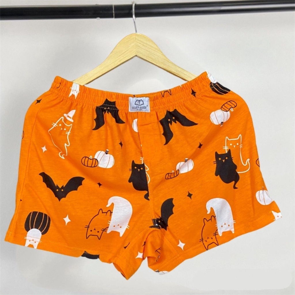 Quần đùi ngủ nam thun cotton, quần đùi nam nữ bigsize thoải mái mặc cực mát