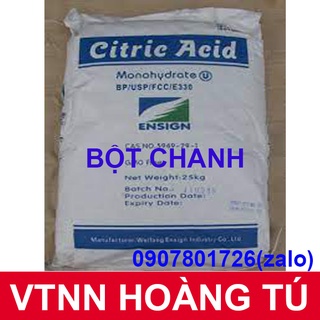 Gói 1kg - Axit Chanh, Acid Chanh, acid Citric, Axít Citric, bột tạo chua, bột chanh