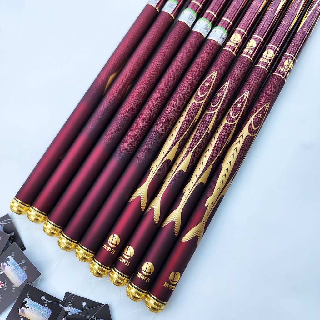 Cần Câu Tay Vị Thần Biển Cả 8H-19 tặng kèm ngọn phụ - Cần câu tay cao cấp chính hãng