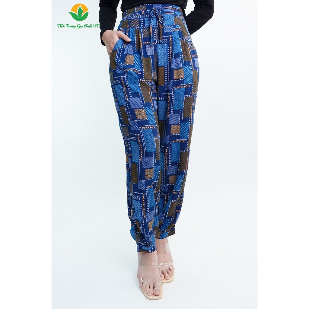 Quần dài nữ thu đông Việt Thắng chất lanh - Q07.2202