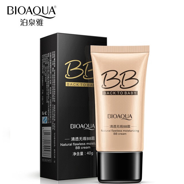 Kem Nền BB BIOAQUA Che Khuyết Điểm Dưỡng Ẩm Làm Sáng Da Lâu Trôi Không Thấm Nước