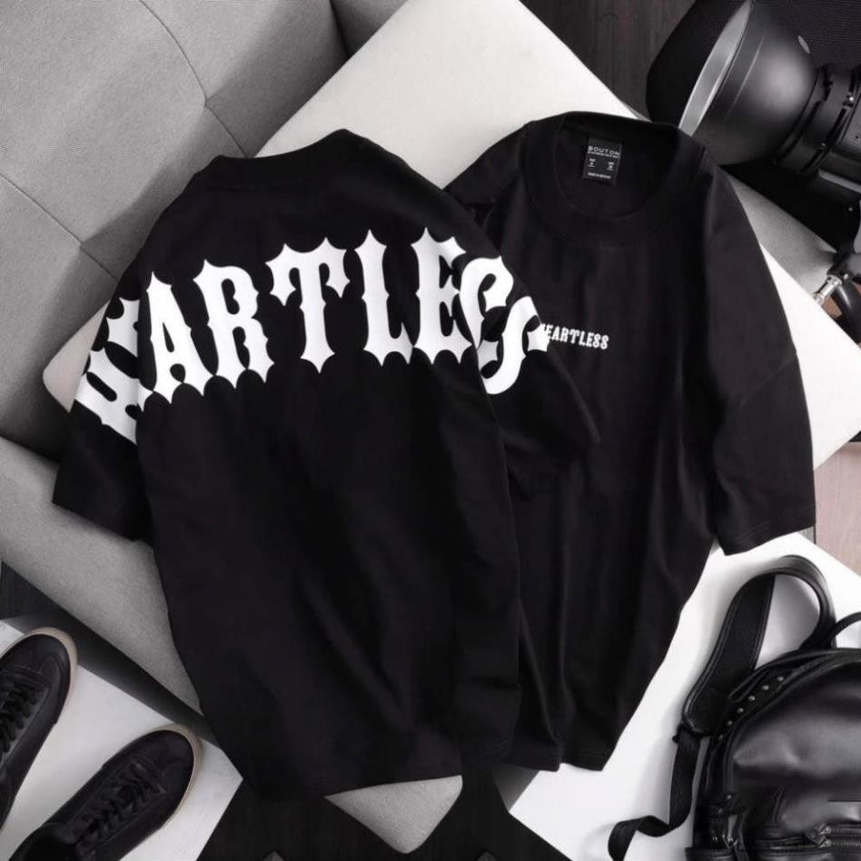 Áo Thun Nam Nữ  Heartless Áo Thun Nam Form Rộng Unisex  Streetwear