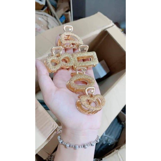 Kẹp gắp tóc bằng kim loại tiện dụng thời trang cho nữ Kẹp Tóc Kiểu Dáng Đơn Giản Phong Cách Hàn Quốc