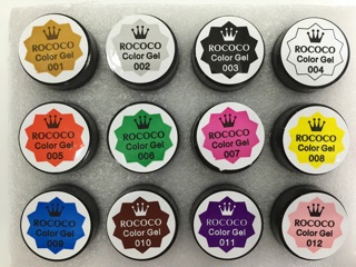 Sét gel vẽ đặc ROCOCO