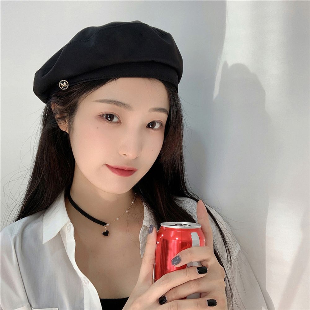 Mũ nồi phong cách Hàn Quốc cổ điển thanh lịch nhiều màu sắc dành cho nữ