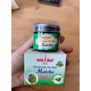 LỘT MỤN GOLD BEE MATCHA , THAN HOẠT TÍNH 50g