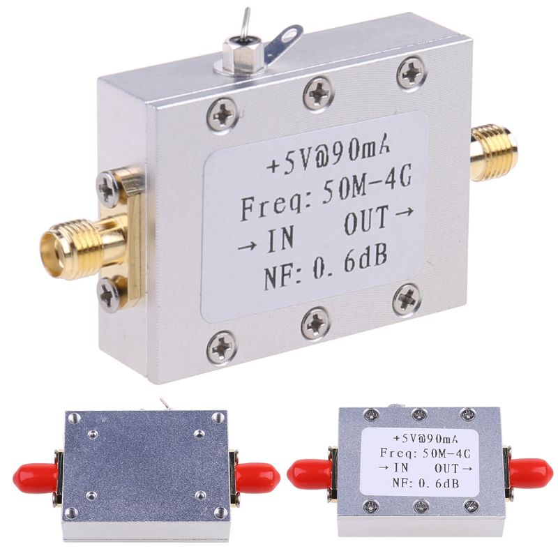 Bảng Mạch Khuếch Đại Âm Thanh Thấp LNA 50M-4GHz NF = 0 6dB RF FM HF VHF UHF Ham Radio - 110dBm
