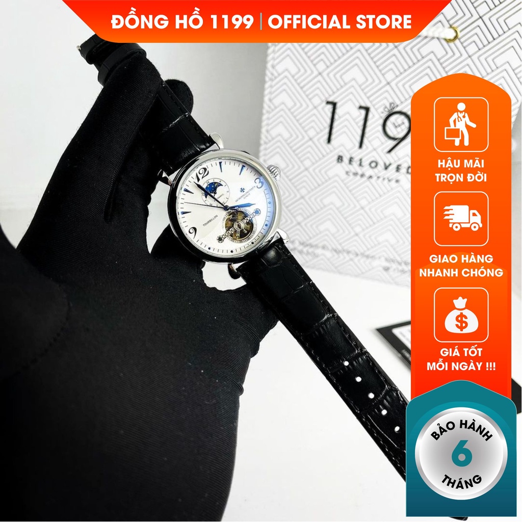 [QUÀ TẶNG]  Đồng hồ cơ - Đồng Hồ Dây Da Nam Chống Nước Chống Xước Máy Chuẩn Chất Liệu Cao Cấp 43.17.33.ML - 1199 Watches | BigBuy360 - bigbuy360.vn