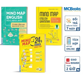 Sách Combo Mindmap English Học Tiếng Anh Bằng Sơ Đồ Tư Duy Học Kèm App Online