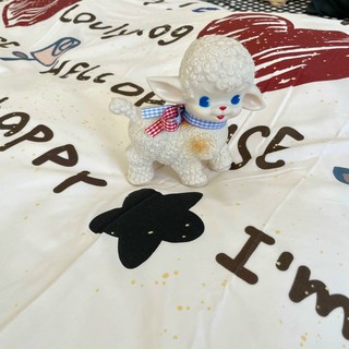Bộ Drap & Chăn Phao Cotton Poly Tim Chữ