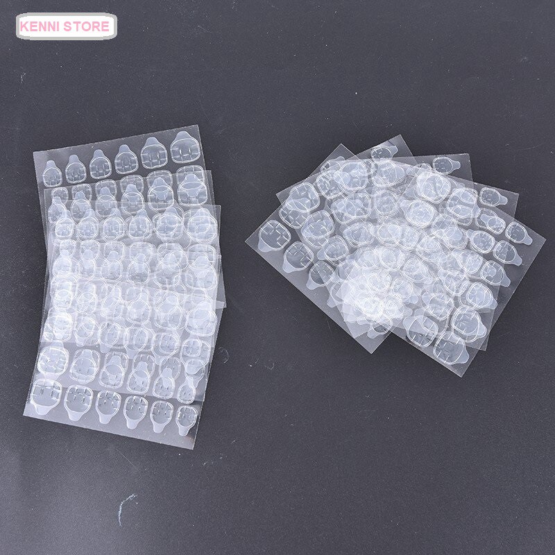 Combo 3 tấm 24 miếng keo dán móng silicone 💖💖💖