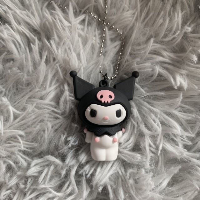 Vòng cổ Mặt Hình Cinnamoroll Màu Đen Ngọt Ngào