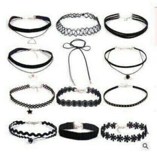 Bộ 12 vòng choker,vòng tato