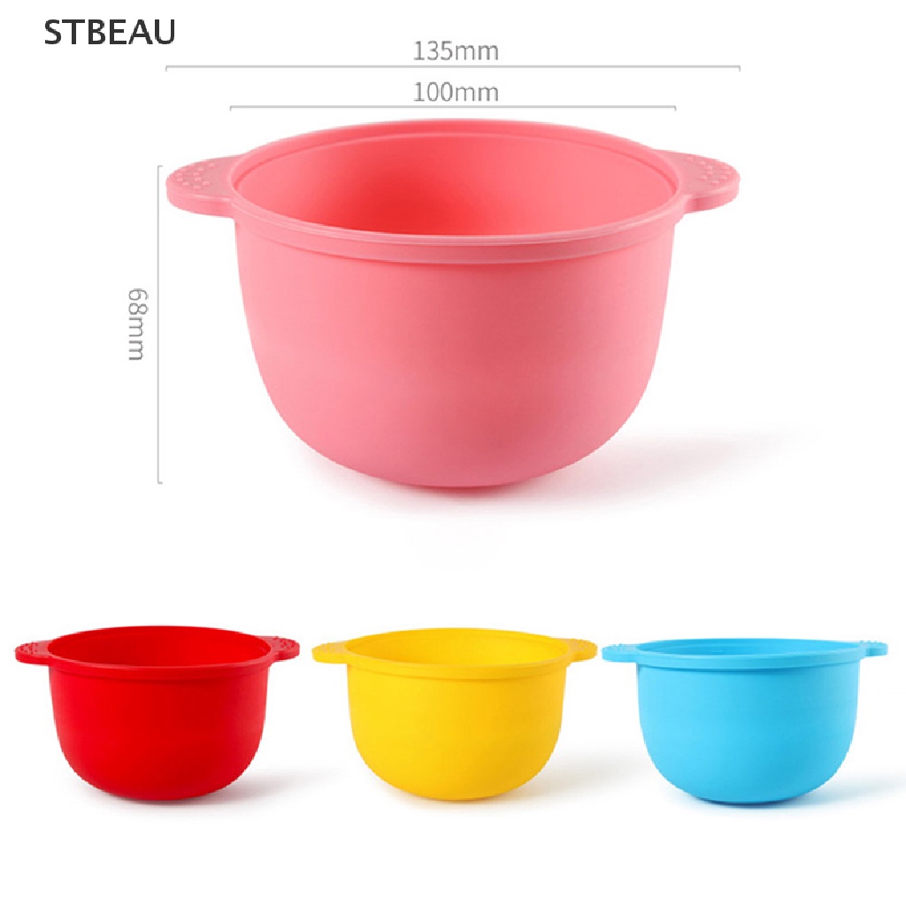 Nồi Silicone Làm Nóng Sáp Tẩy Lông Tái Sử Dụng Linh Hoạt 450ml