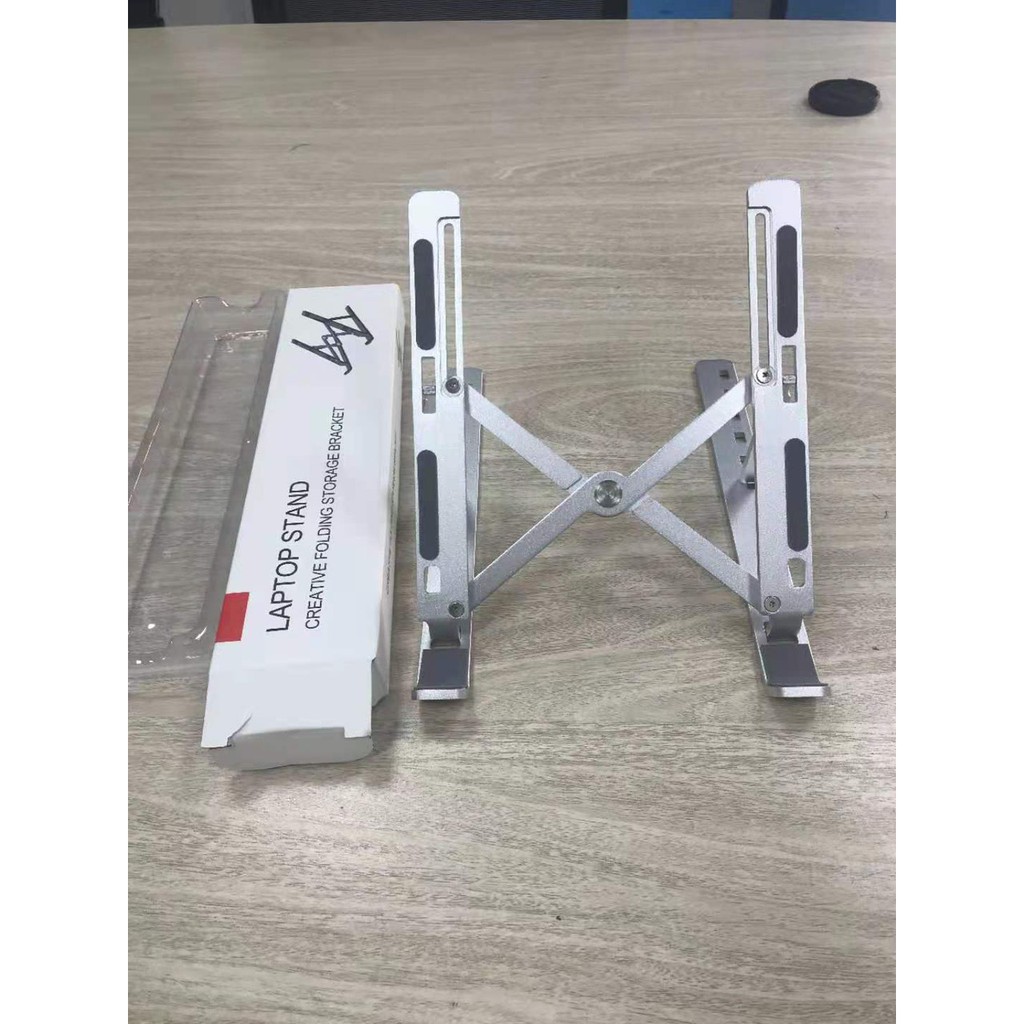 Giá đỡ laptop stand hỗ trợ tản nhiệt có thể gấp gọn chỉnh độ cao để laptop, ipad, macbook, surface | BigBuy360 - bigbuy360.vn