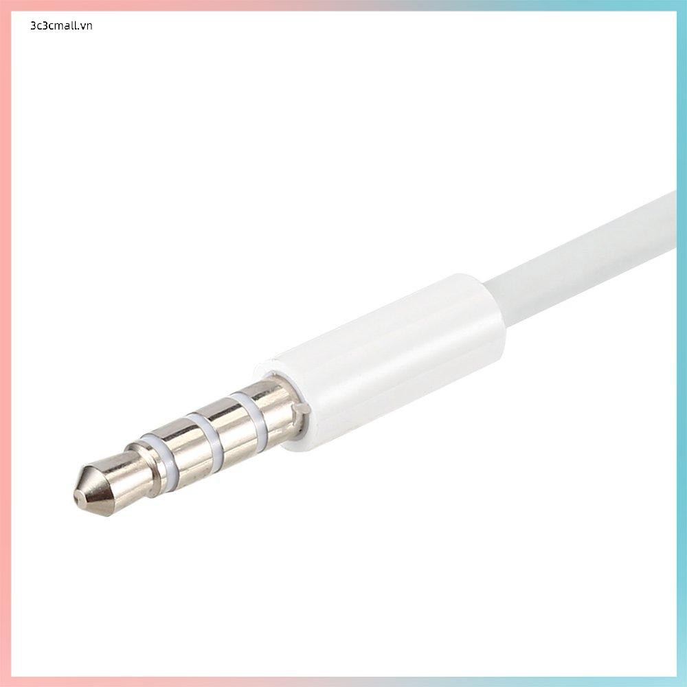 ✨chất lượng cao✨Short USB Charger Data SYNC Cable 3.5mm Jack Adapter Charging Cord Line