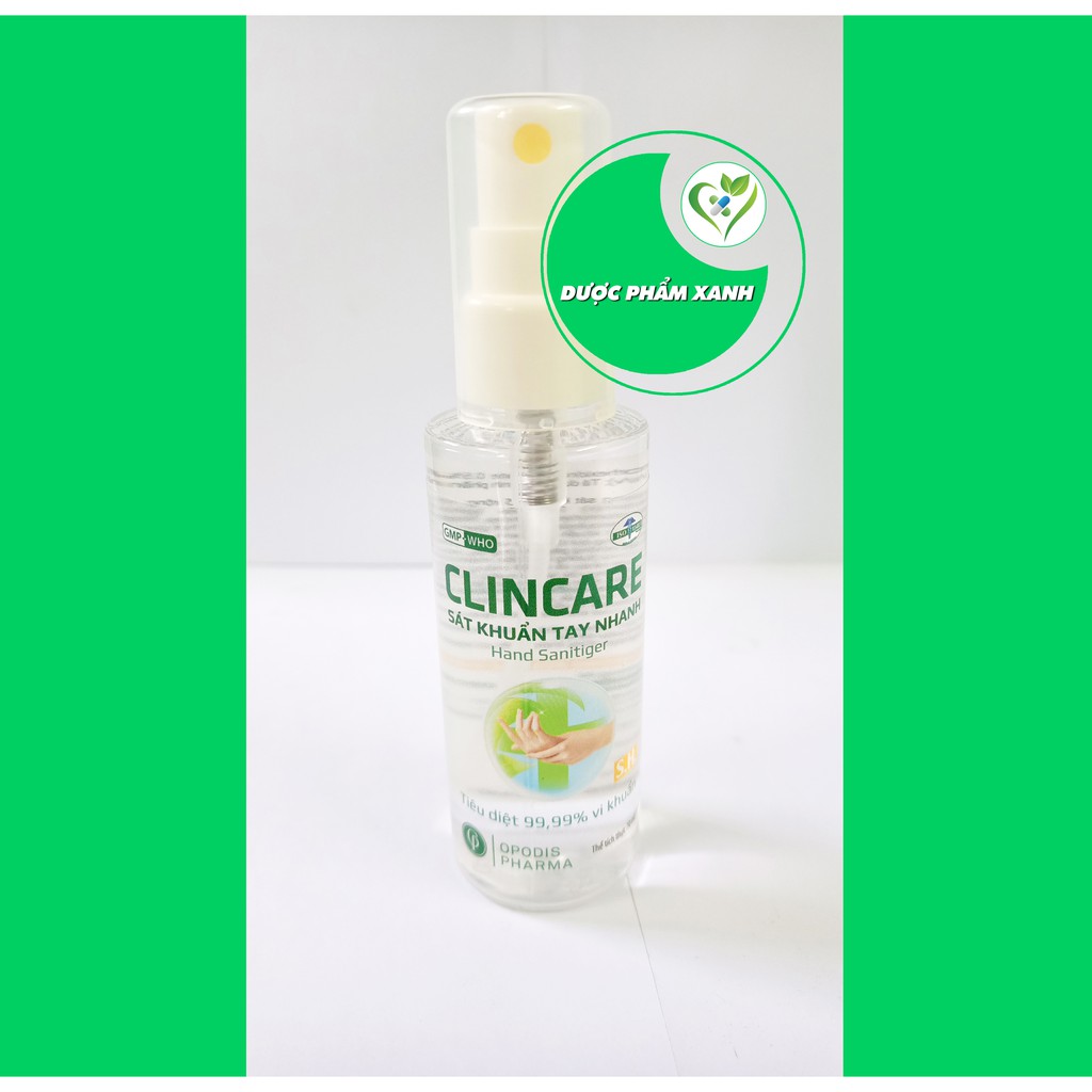 Xịt sát khuẩn Clincare OPODIS (70ml)