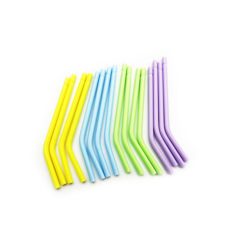 Set 250 Đầu Gắn Ống Bơm Nước 3 Chiều Trong Suốt Dùng Một Lần Cho Nha Khoa